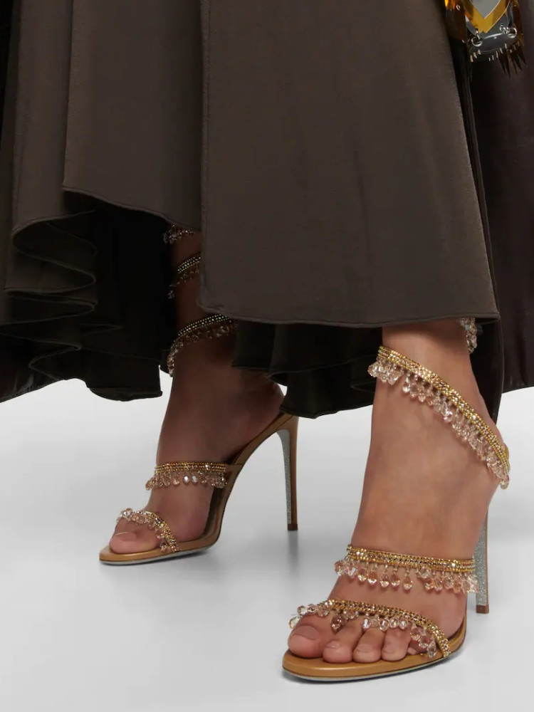 Platform Mule Heel - 2026Women's New Water Diamond Sandals Fashion