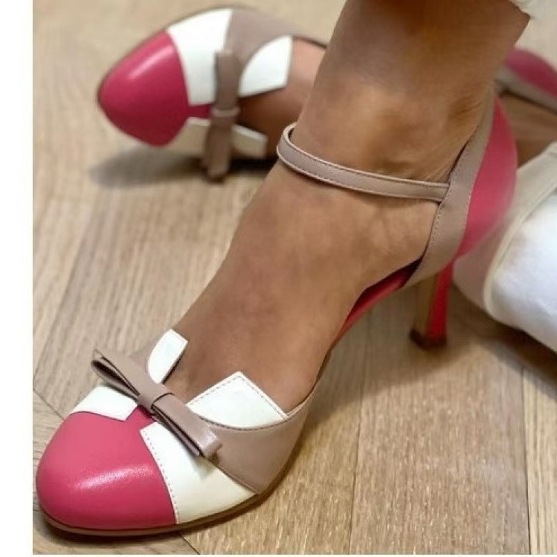 Women Shoes Model - New Summer 2026 Stiletto Sandals Round