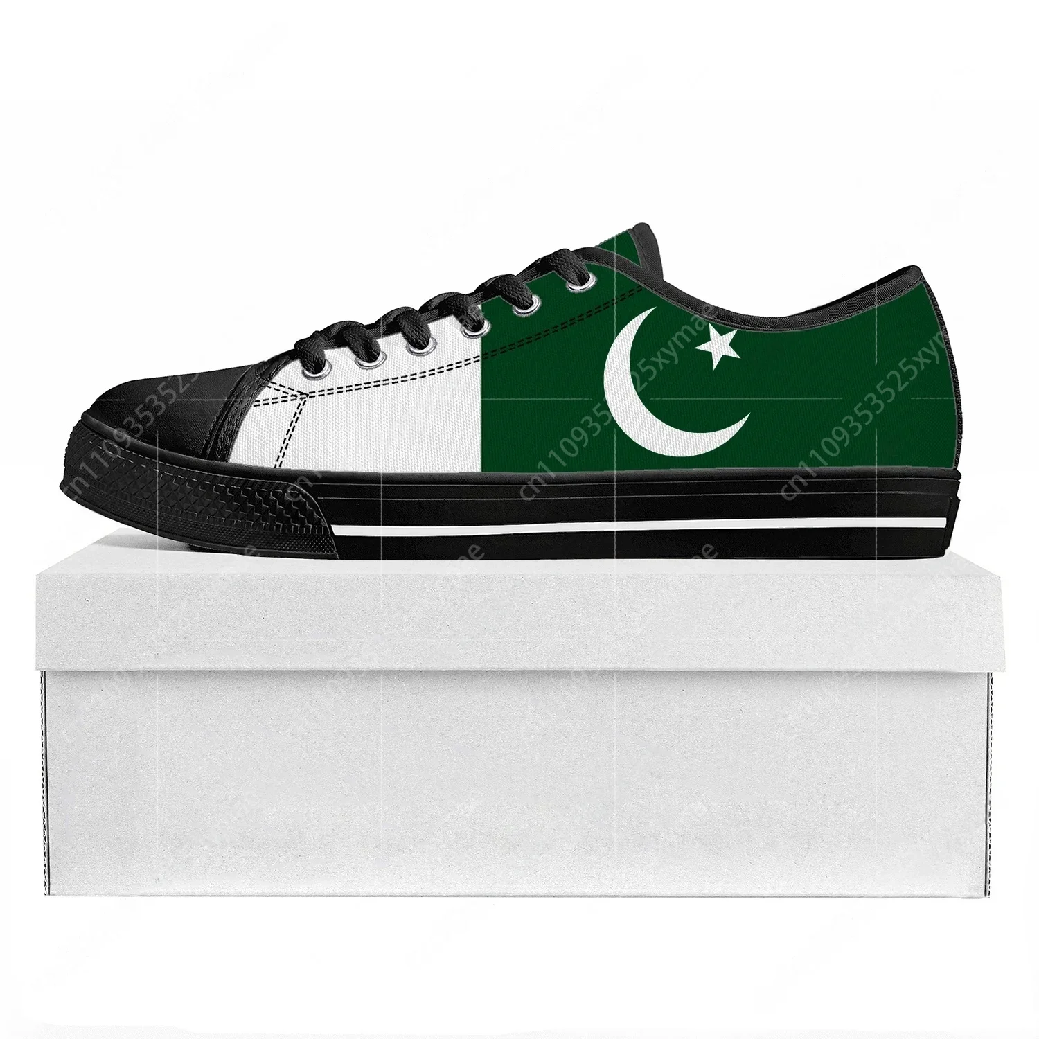 Women'S Shoes In Pakistan - Pakistani Flag Low Top High Quality