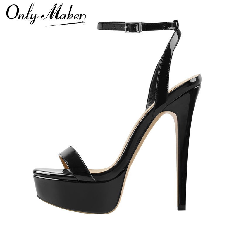 Platform Mule Heel - Onlymaker Women Platform Stiletto High Heels