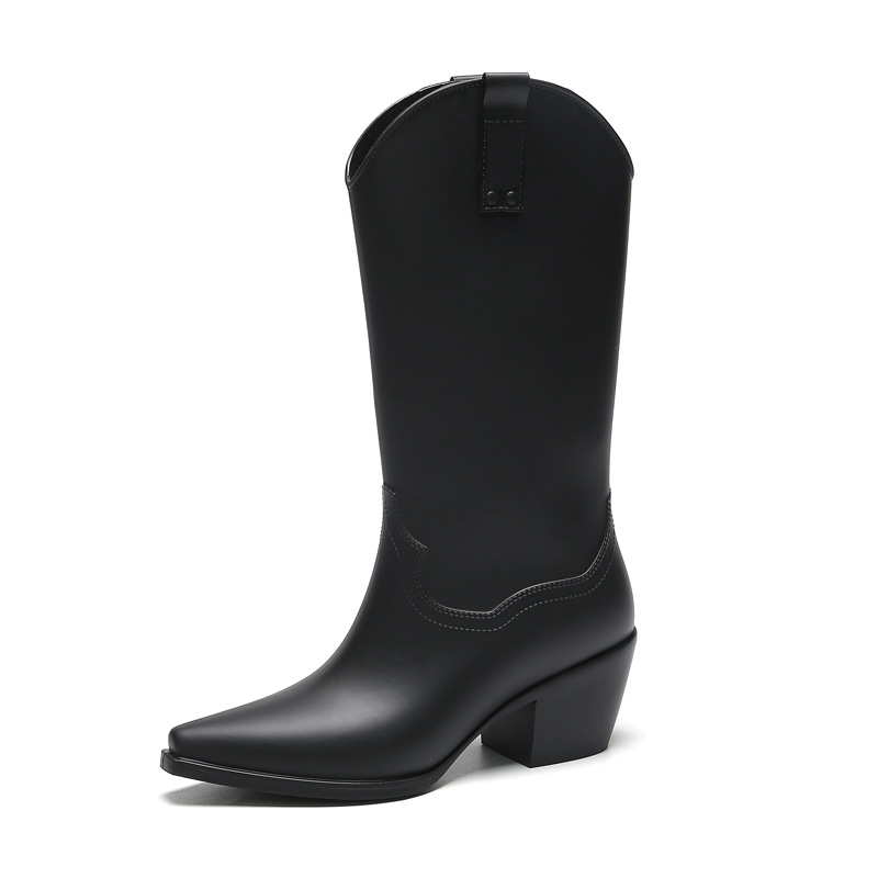 Women'S Shoes For Neuropathy - Long Rain Boots Women's Fashion High