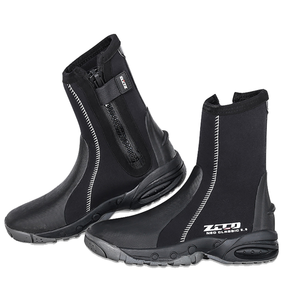Women'S Shoes For Neuropathy - 5mm Neoprene Dive Boots Wetsuit Side