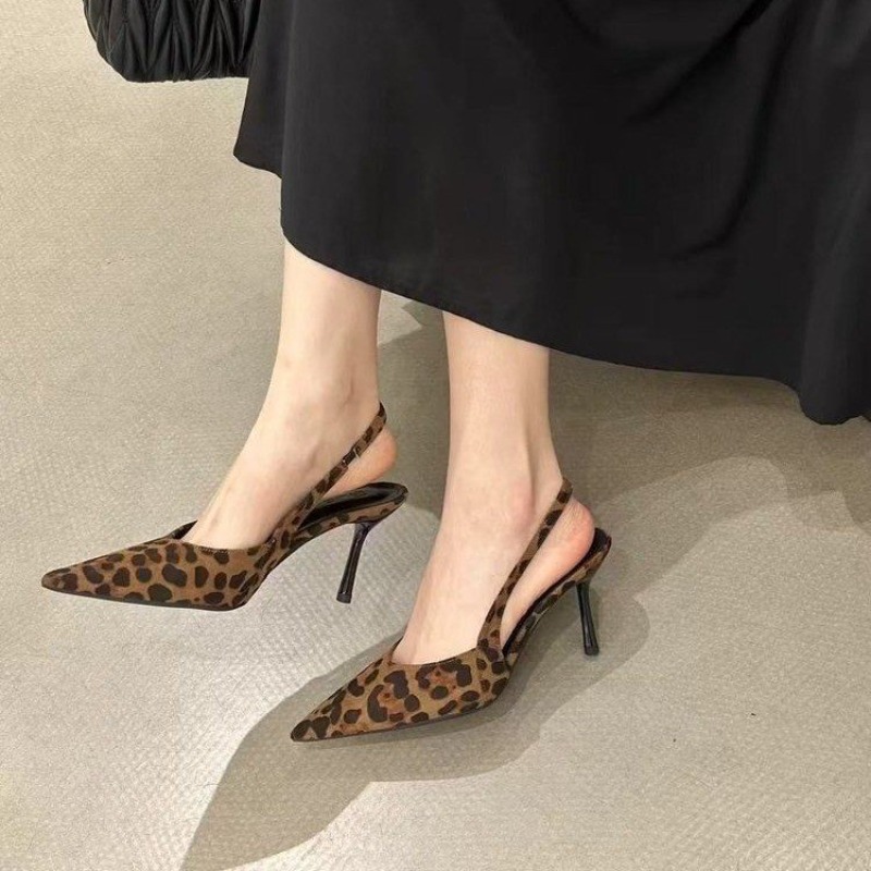 French Pointed Toe Leopard Pri - огляд і ціна Leopard Print Heels