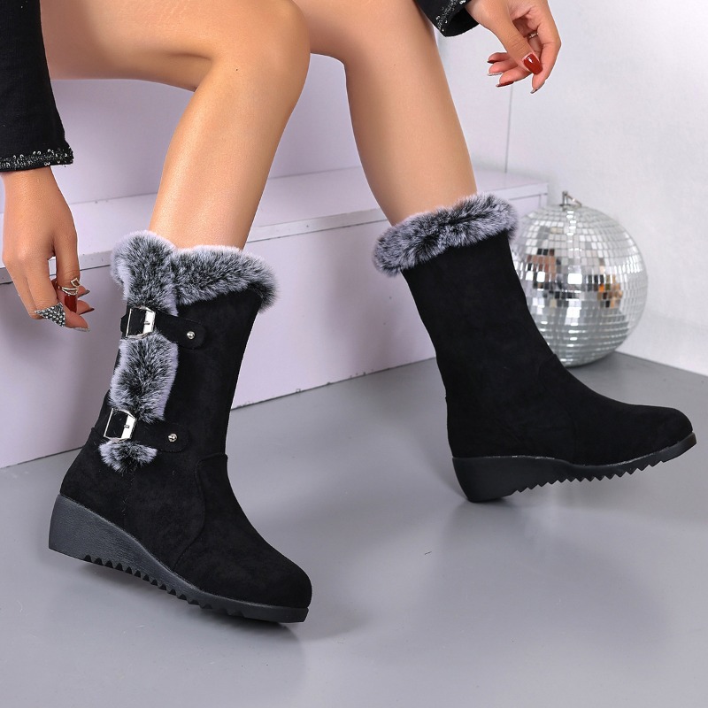 Winter Women Snow Boots Black  - огляд і ціна Women'S Shoes Size 40 In Us