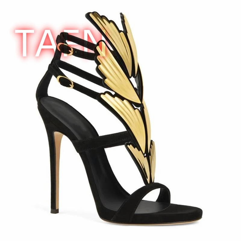 Women Gladiator Sandals Narrow - огляд і ціна Leopard Print Heels