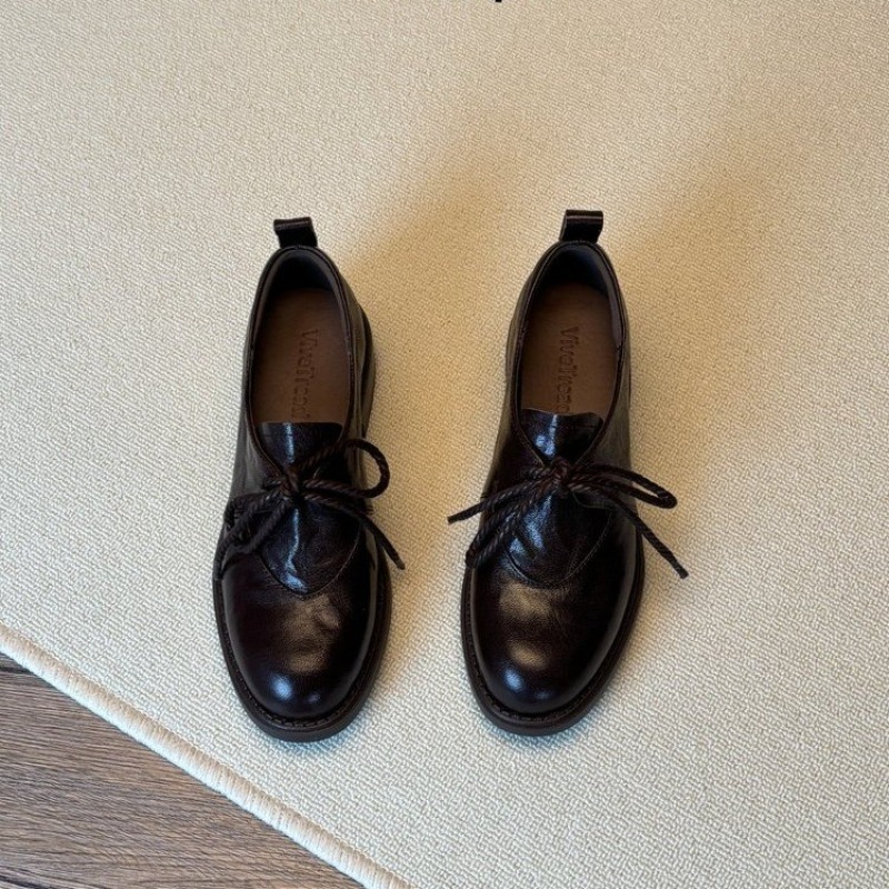 French Vintage Simple Lace-up  - огляд і ціна Women'S Shoes Kitten Heels