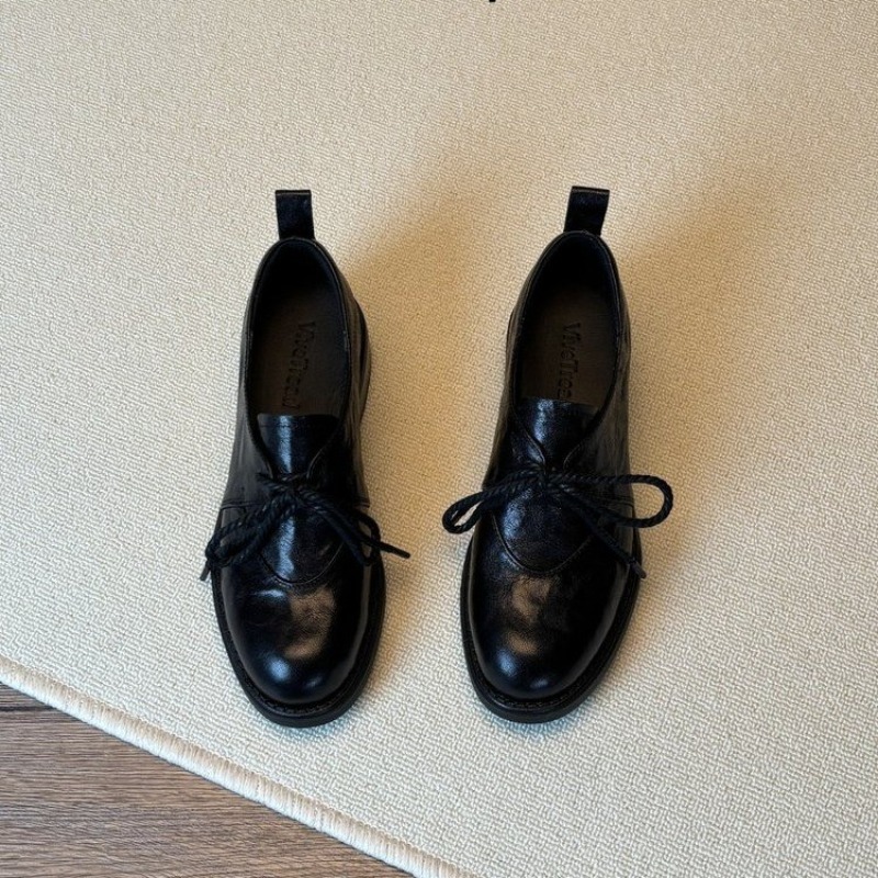 French Vintage Simple Lace-up  - огляд і ціна Women'S Shoes Kitten Heels