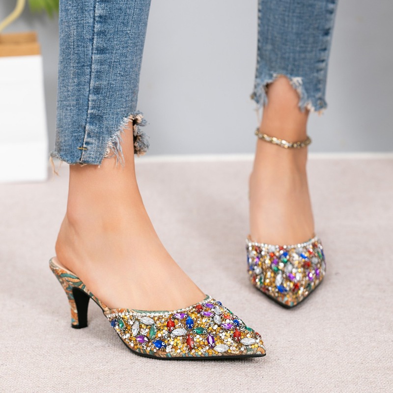 Luxury Rhinestone Kitten Heel  - огляд і ціна Women'S Shoes Kitten Heels
