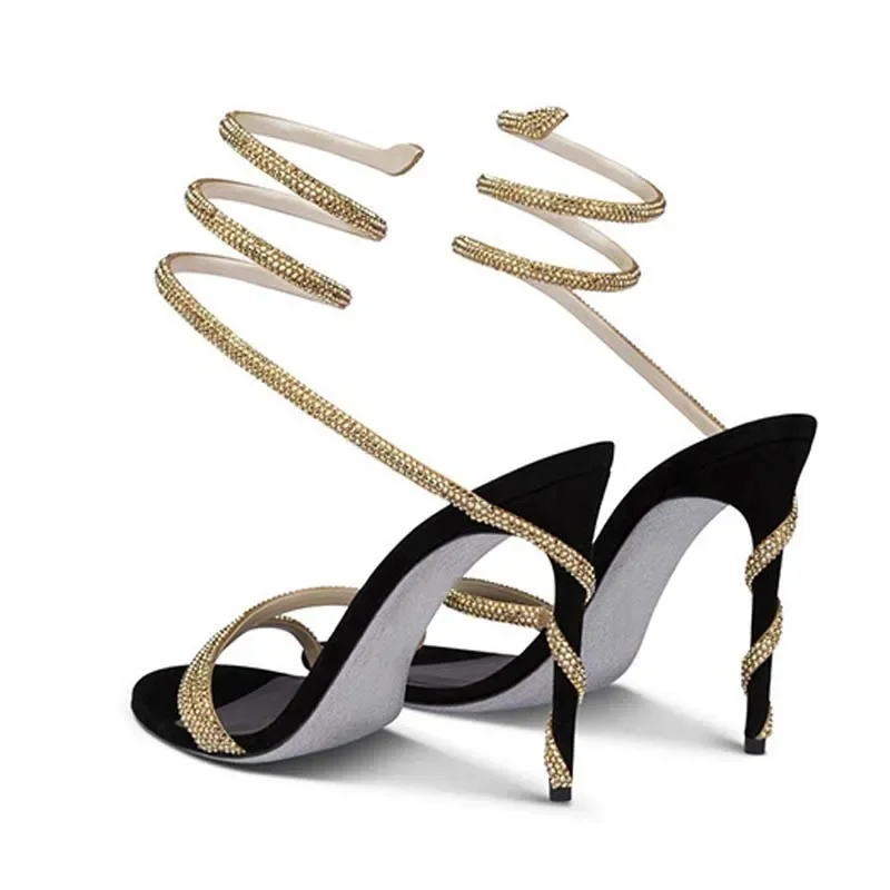Eilyken Fashion Crystal Stilet - огляд і ціна Platform Mule Heel