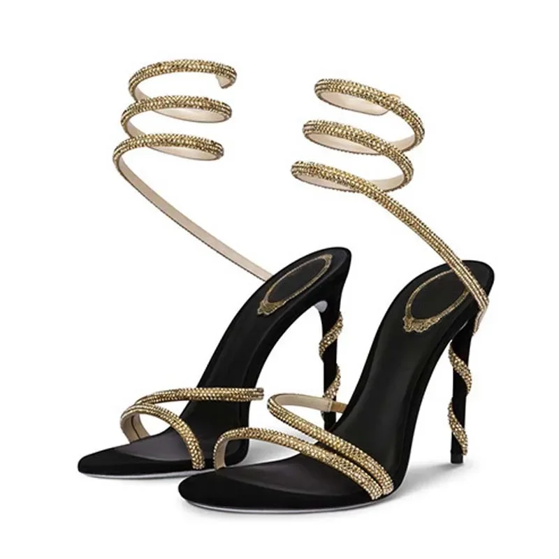 Eilyken Fashion Crystal Stilet - огляд і ціна Platform Mule Heel