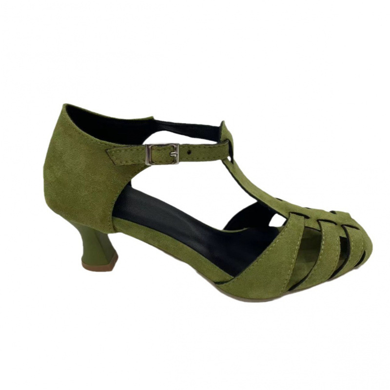 Women's Green Suede Kitten Hee - огляд і ціна Women'S Shoes Kitten Heels
