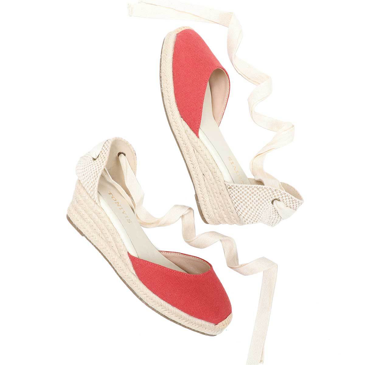Women Wedge Espadrilles Lace U - огляд і ціна Espadrille Wedge Shoes