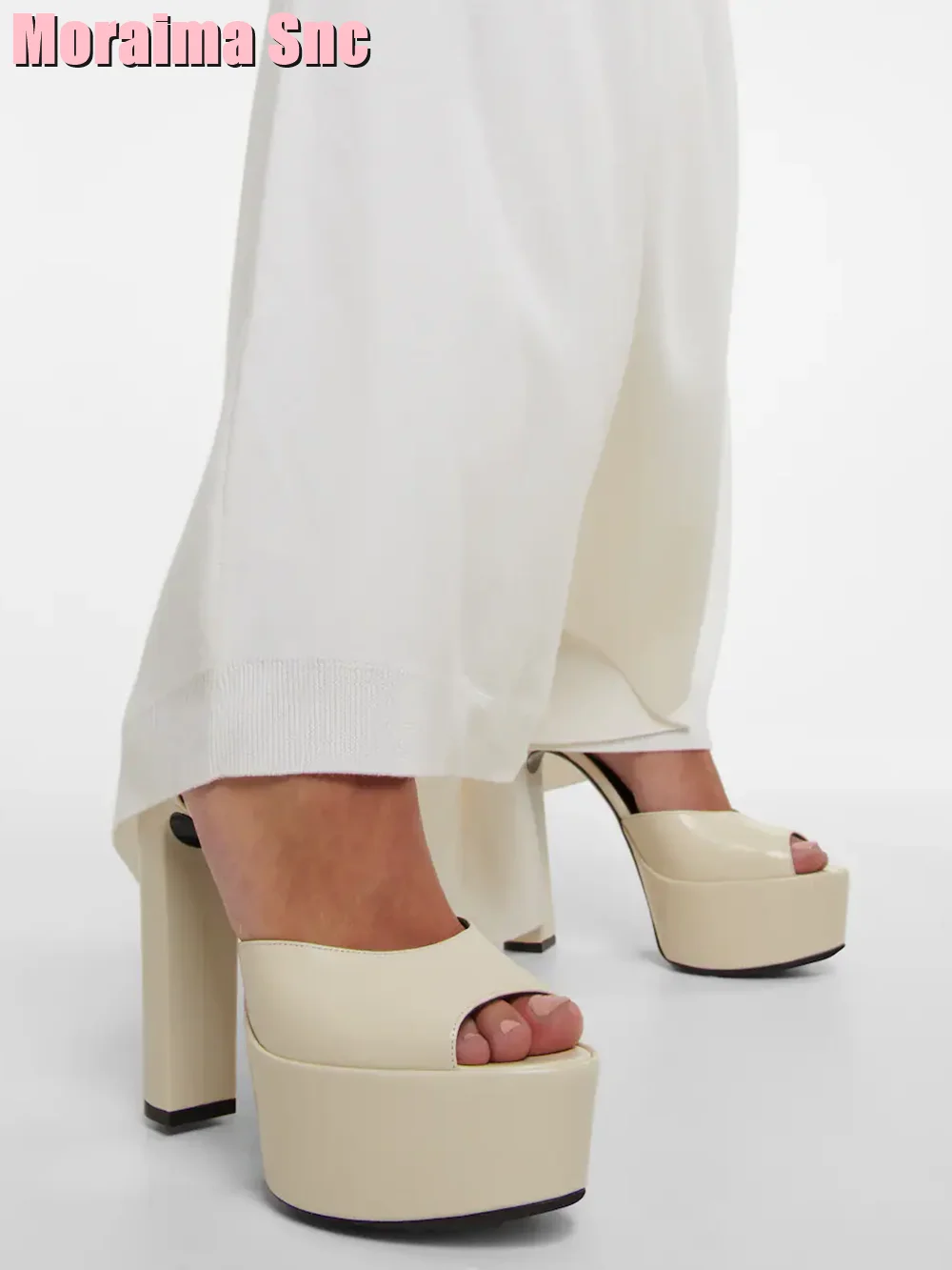 Peep Toe Platform Patent Leath - огляд і ціна Women Shoes Model