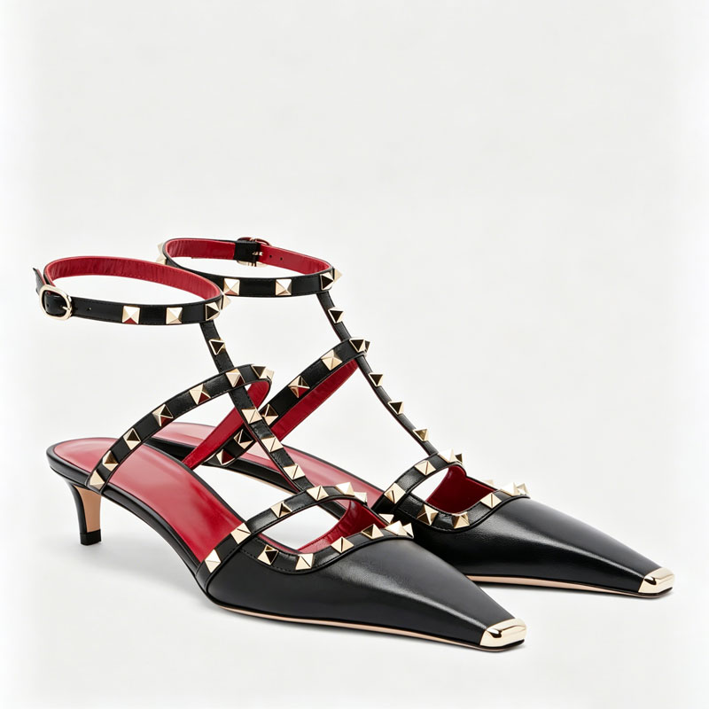 2026 Women's Rivet Low Heel Sq - огляд і ціна Platform Mule Heel
