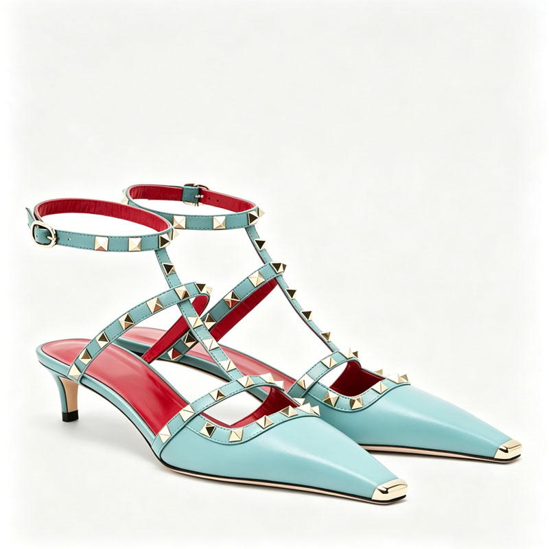 2026 Women's Rivet Low Heel Sq - огляд і ціна Platform Mule Heel
