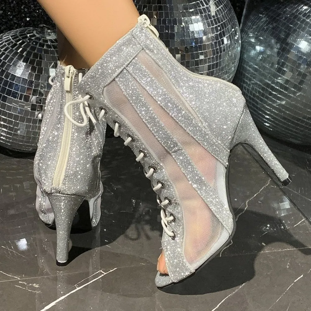2026 Fashion Round Toe Open To - огляд і ціна Platform Mule Heel