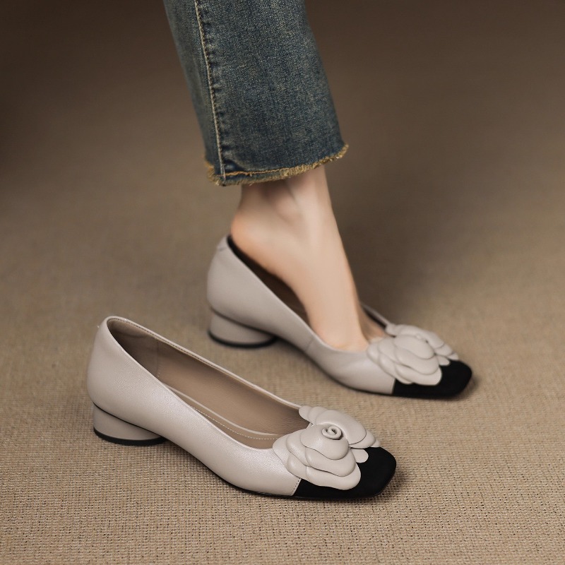 French Kitten Heel Color Block - огляд і ціна Women'S Shoes Kitten Heels