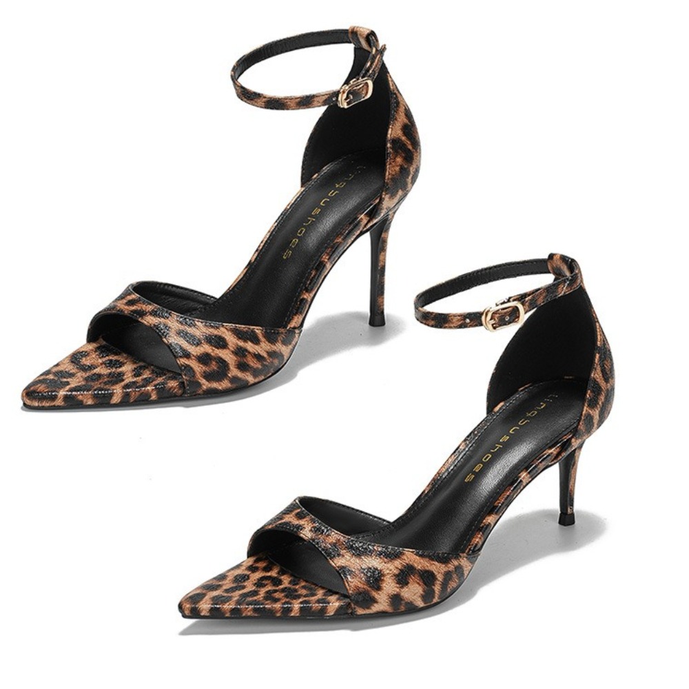 Leopard Print Women's Sandals  - огляд і ціна Leopard Print Heels