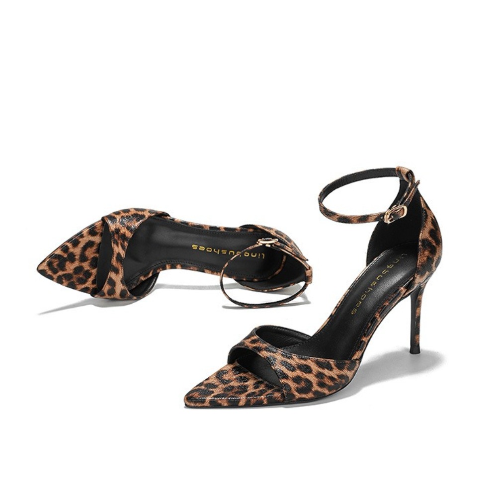 Leopard Print Women's Sandals  - огляд і ціна Leopard Print Heels