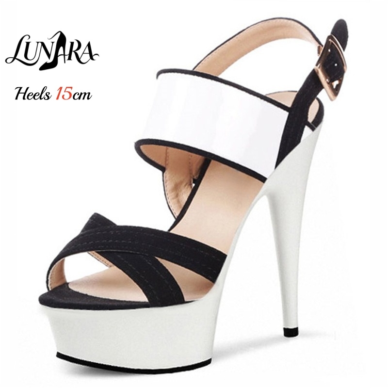 15cm/6Inch Clear Platform Stil - огляд і ціна Platform Mule Heel