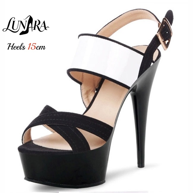 15cm/6Inch Clear Platform Stil - огляд і ціна Platform Mule Heel