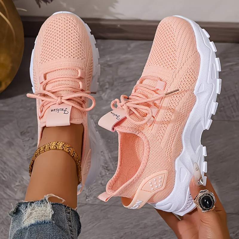 Breathable Knit Sneakers Fashi - огляд і ціна Women'S Shoes Com