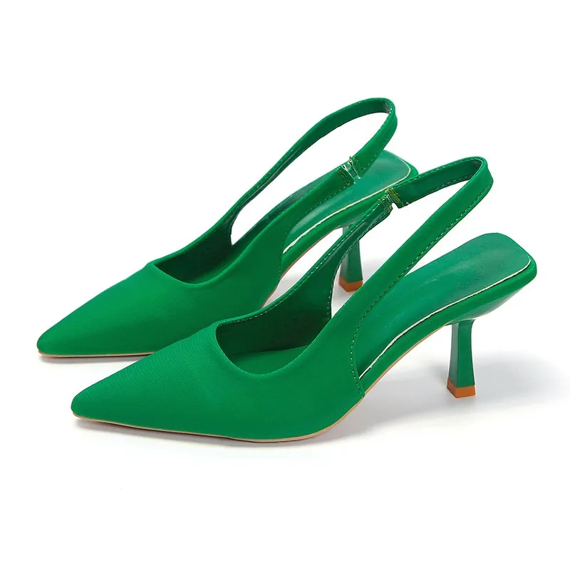 Summer Women Heels Sandals Red - огляд і ціна Women'S Shoes Kitten Heels