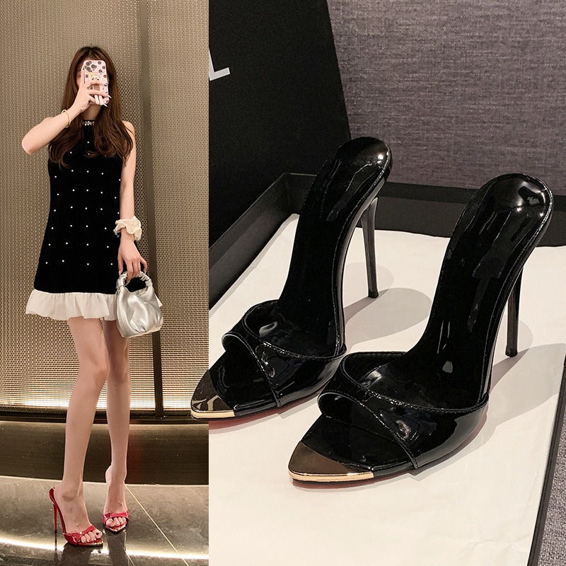 2026 New Metal Pointed Sexy St - огляд і ціна Platform Mule Heel