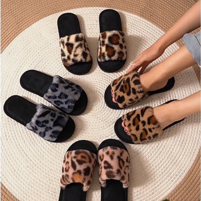 2025 Winter Warm Fluffy Furry  - огляд і ціна Leopard Print Heels