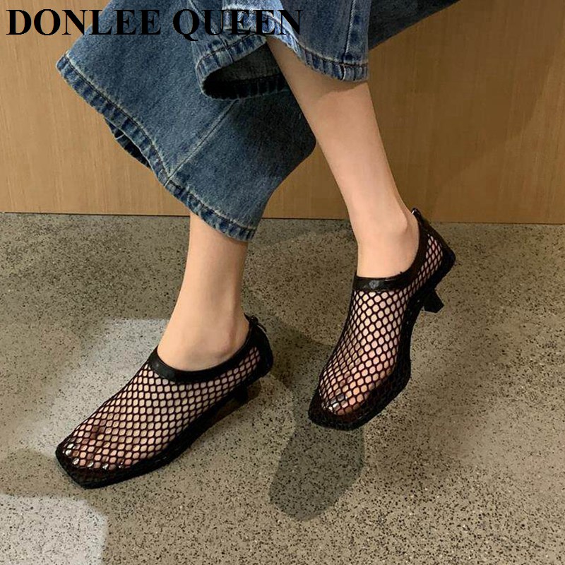 Vintage Mesh Square Toe Mule S - огляд і ціна Women Shoes Model