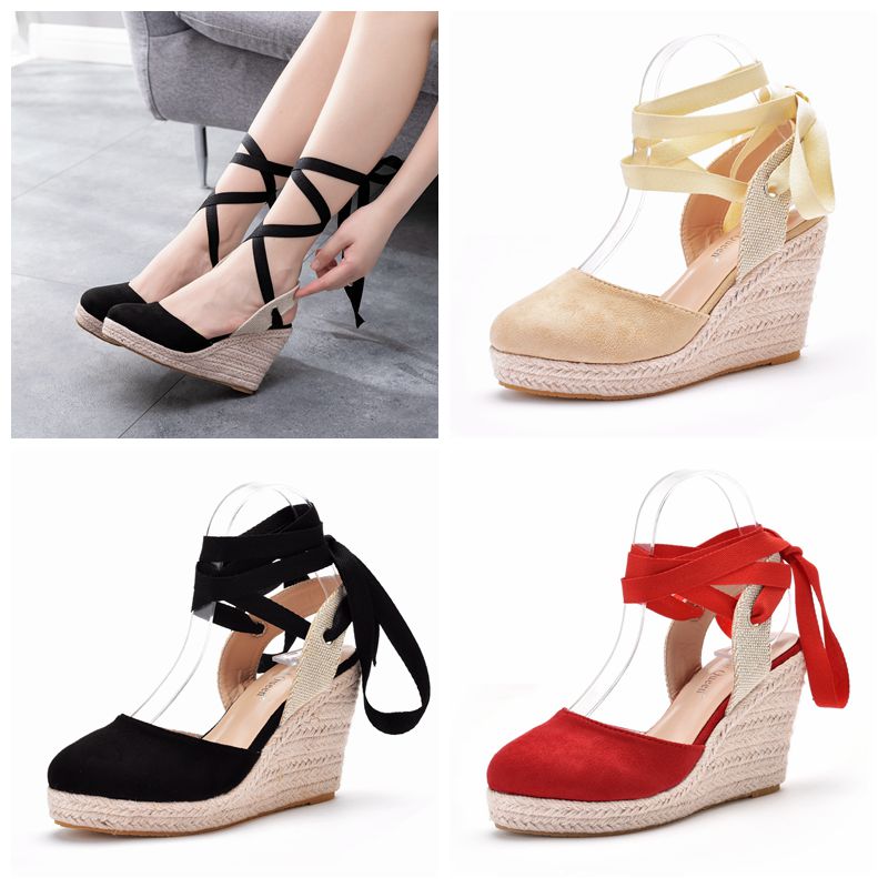 Women's Espadrille Platform We - огляд і ціна Espadrille Wedge Shoes