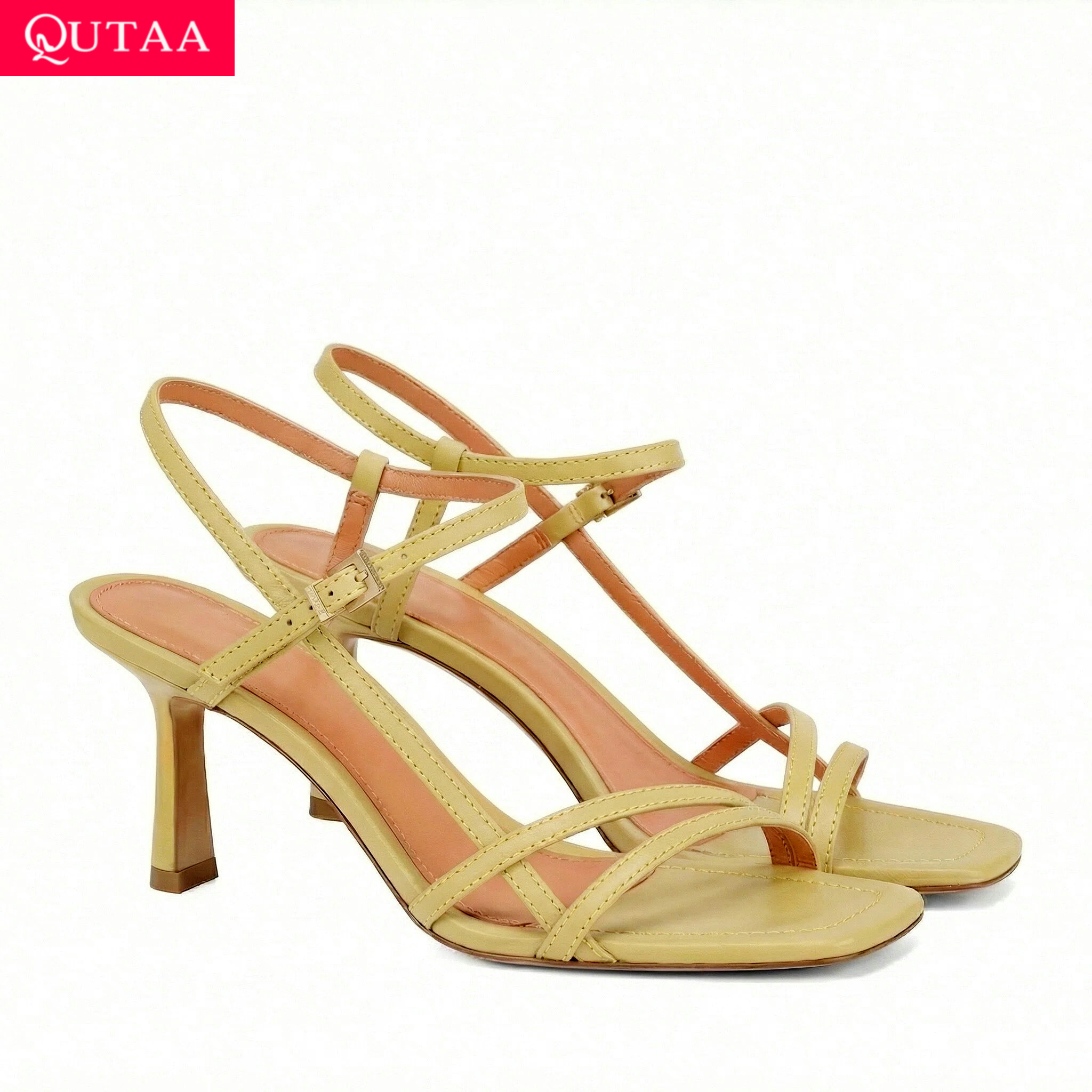 QUTAA Fashion High Heels Women - огляд і ціна Women'S Shoes Kitten Heels