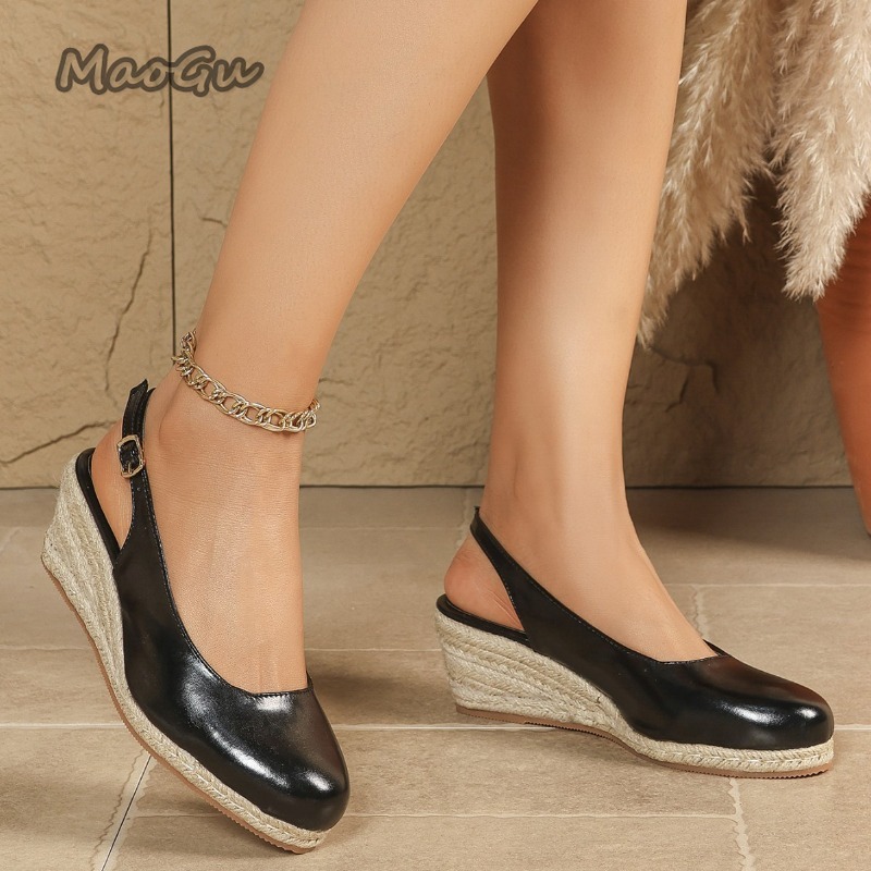 Fashion Ladies 2026 New Summer - огляд і ціна Espadrille Wedge Shoes